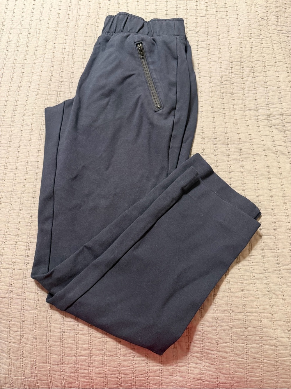 Lilly Pulitzer Pants Womens Blue Travel Ponte Stretch Pull On Trousers